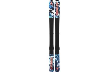 Atomic Ski mit abstraktem Design