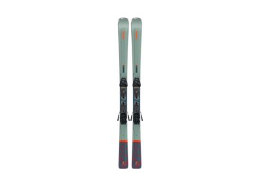 Paar K2 Disruption Ski mit Bindungen.