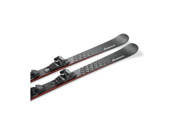Paar Nordica Ski mit Bindungen