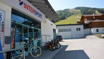 Fahrradverleih INTERSPORT Planer in Kössen