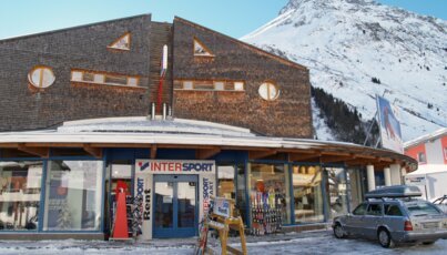 Hauptgeschäft INTERSPORT Wolfart Galtür