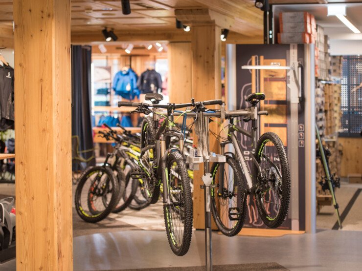 INTERSPORT Arlberg Bike Service in Lech an der Schlosskopfbahn