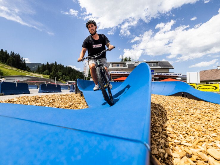 Pumptrack INTERSPORT Sport am Jet Flachau | © Christian Fischbacher